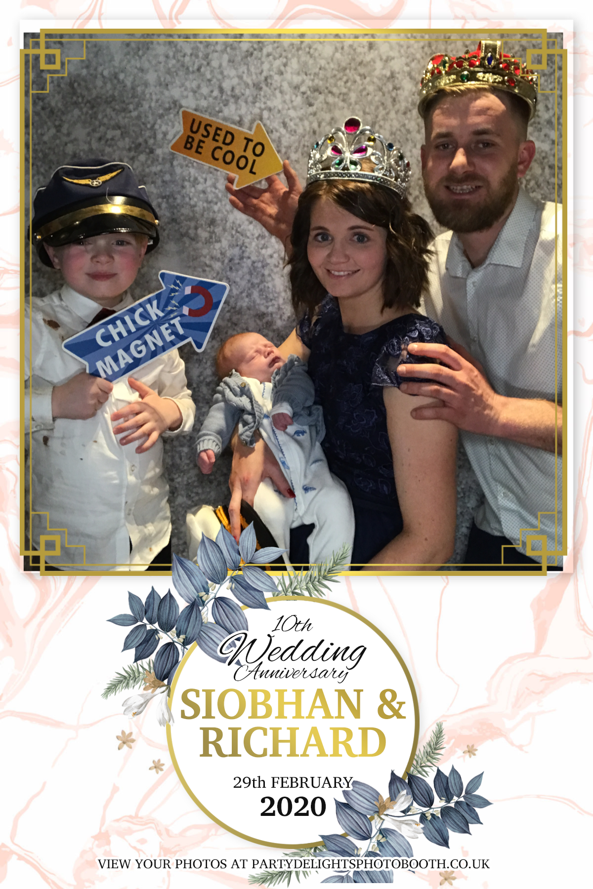 Siobhan and Richards Vow renewal  | View more photos from the event at gallery.partydelightsphotobooth.co.uk/u/PartyDelightsPhotoBooth/Siobhan-and-Richards-Vow-renewal
